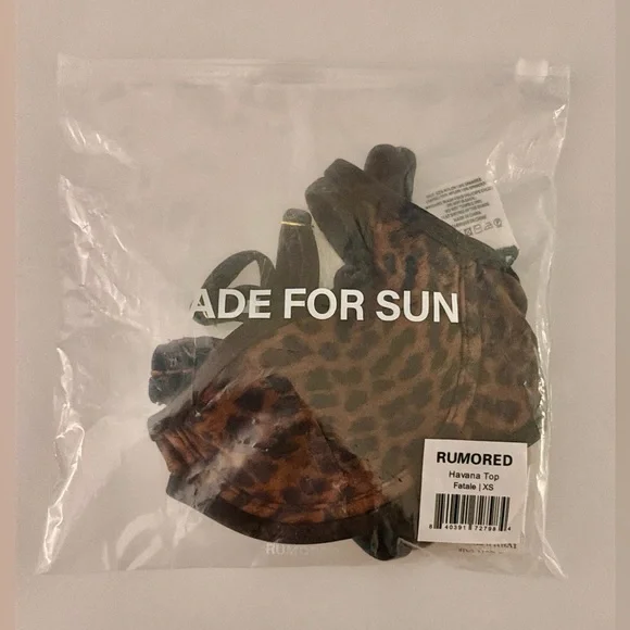 Rumored Wild Print Underwire Bra - Picture 9 of 9